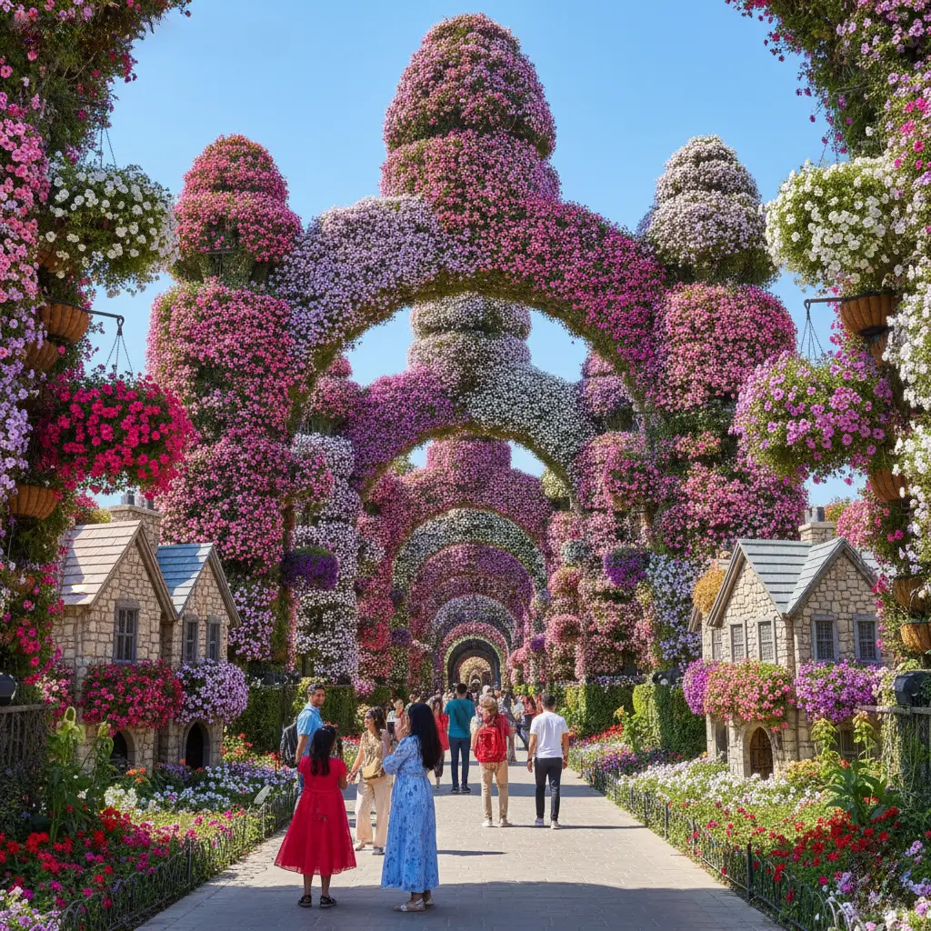 Dubai Miracle Garden – A Floral Wonderland