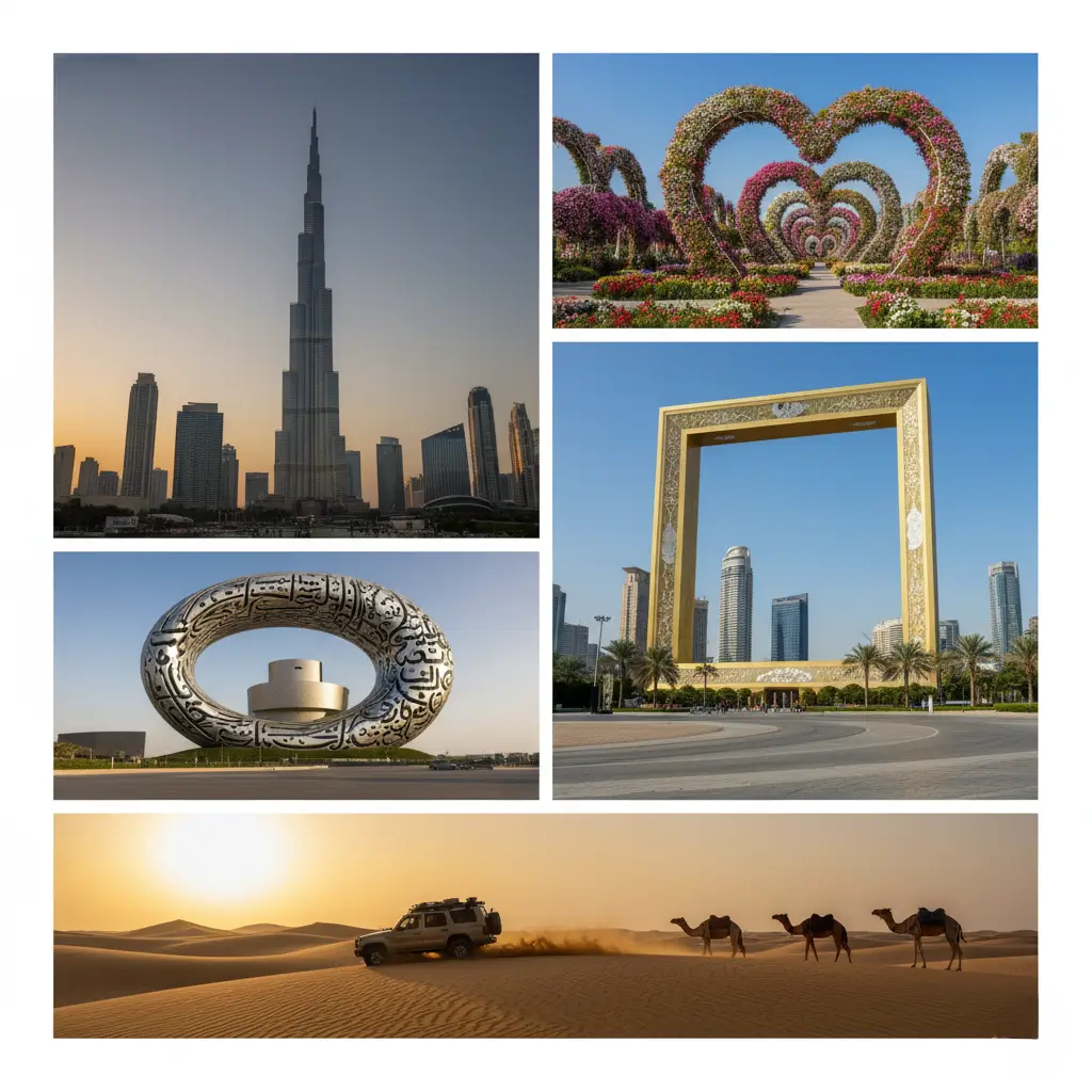 Top 5 Tourist Attractions in Dubai