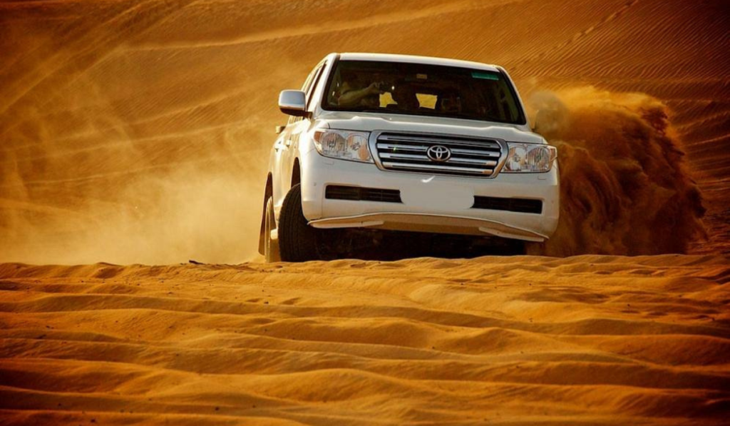 What is a desert safari in Dubai?