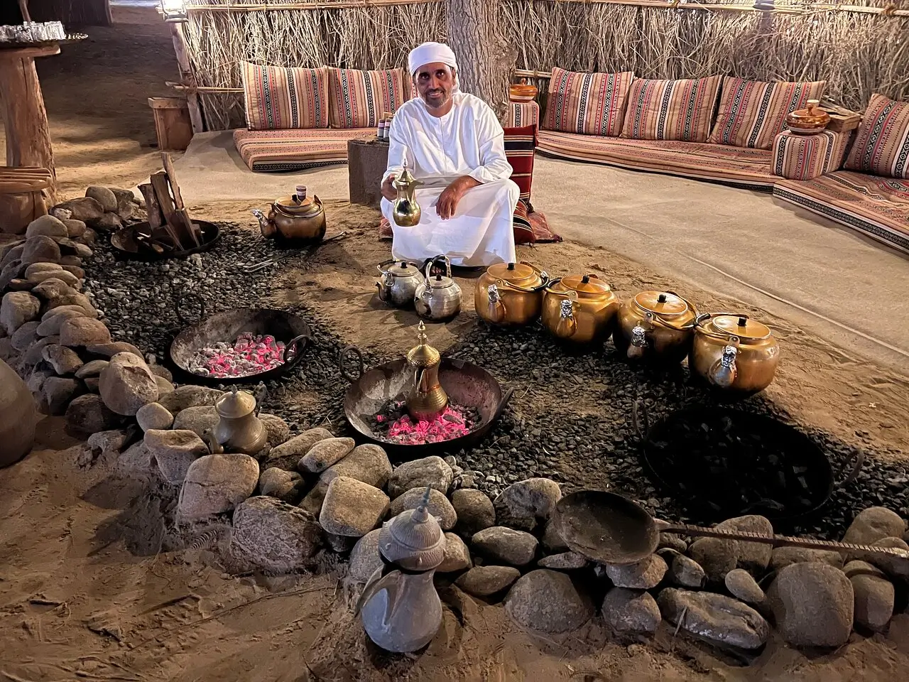 Desert Safari Dubai Traditional Tea