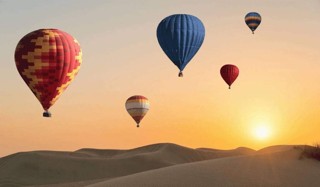 Hot Air Balloon Ride In Dubai – View the Desert from a Different Angle
