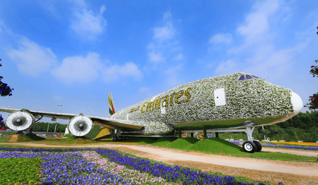 The Emirates A380