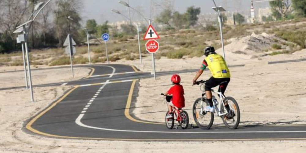Cycle the Track at Nad Al Sheba