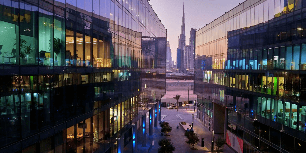 Explore Dubai Design District After Dark