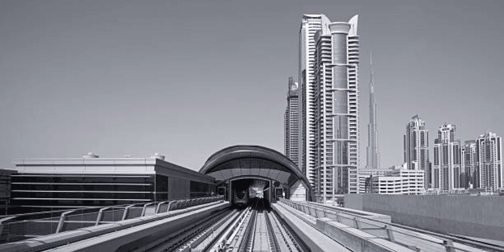 Ride the Metro After Dark in dubai