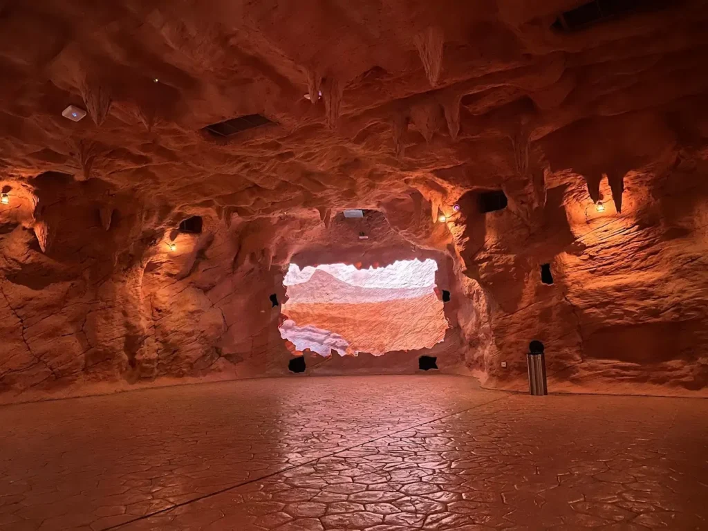 Quranic Park Dubai - Cave Inside View