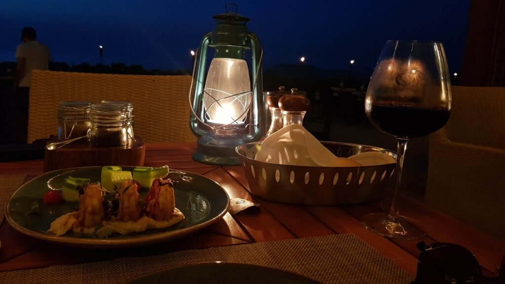 sir bani yas island dinner package