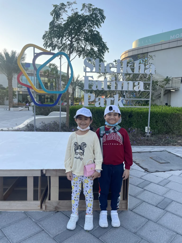 sheikha fatima park visitors