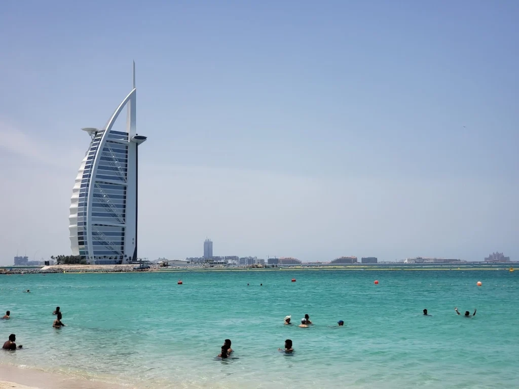 burj al arab beach location