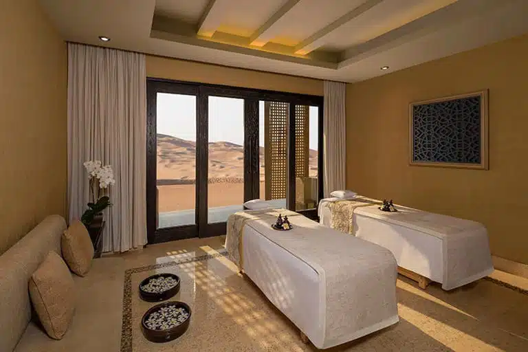 anantara qasr al sarab desert resort couple room