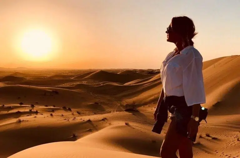 Peaceful Sunrise Desert Safari Experience in Dubai