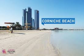 New Night Beach at Abu Dhabi Corniche