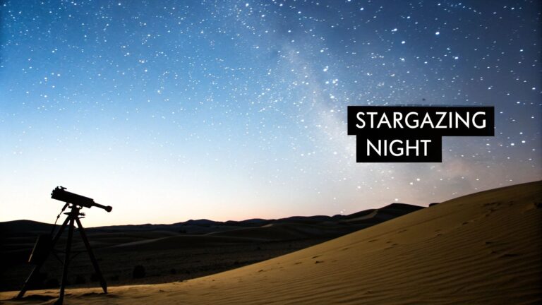 Dubai Desert Sky Stargazing