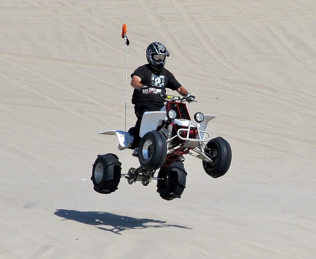 Quad bike desert safari package inclusions in Dubai