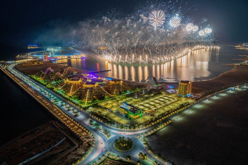 New Year Cruise Dubai 2026 gala dinner and live entertainment