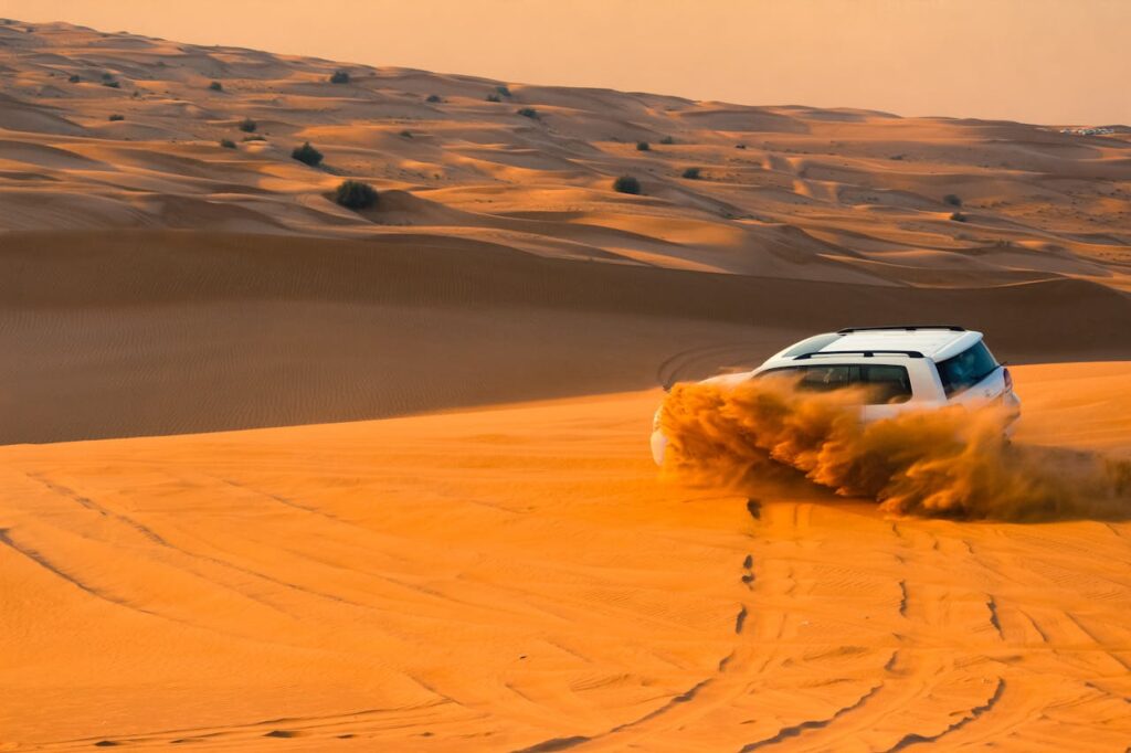 Desert safari allowed during Ramadan in Dubai with 4x4 dune bashing
