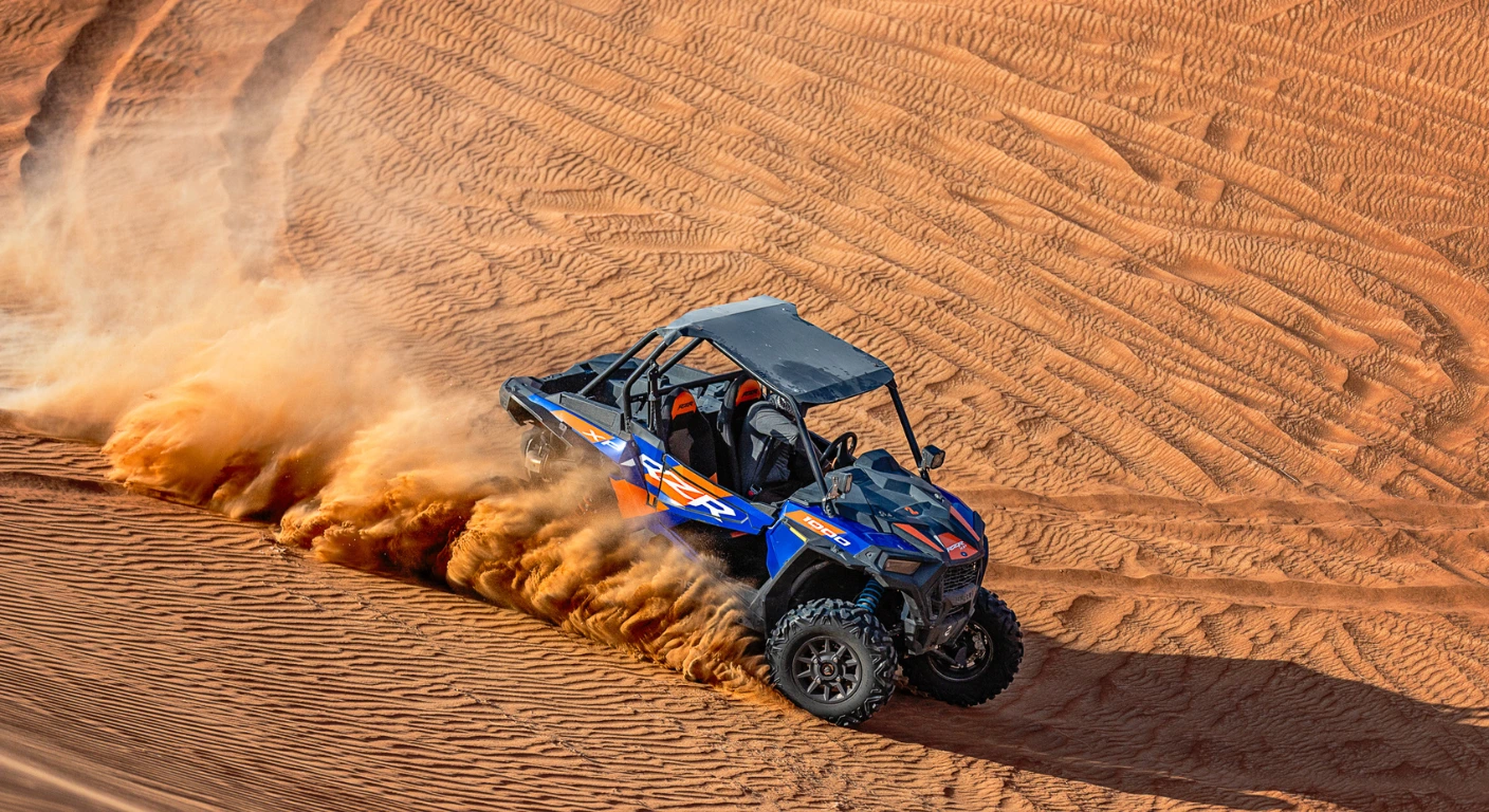 Quad bike and dune buggy adventure in Dubai desert