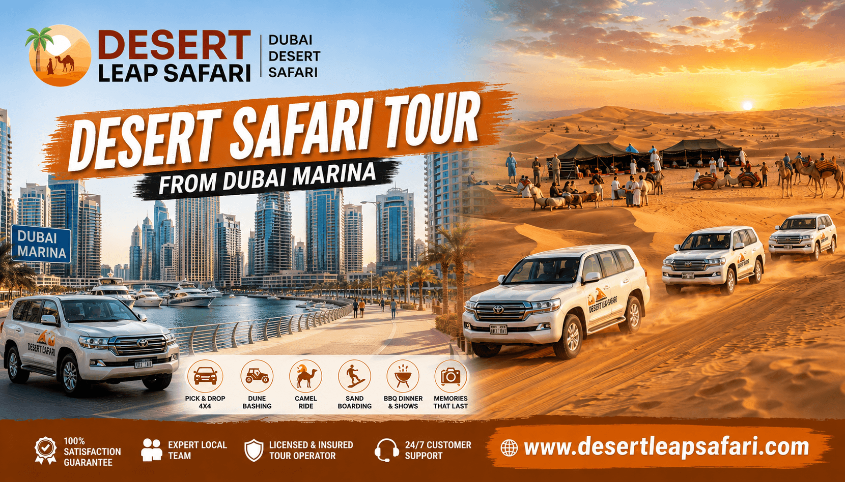 Marina Guests Choose Desert Leap Safari